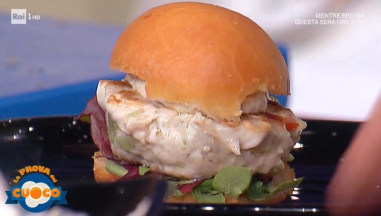 panino con burger di pesce di Gianfranco Pascucci