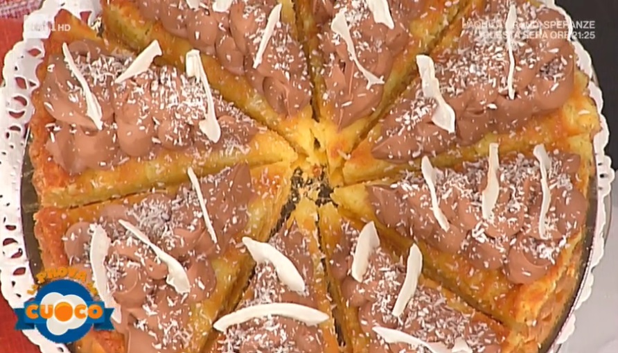 torta al cocco e cioccolato di Sal De Riso