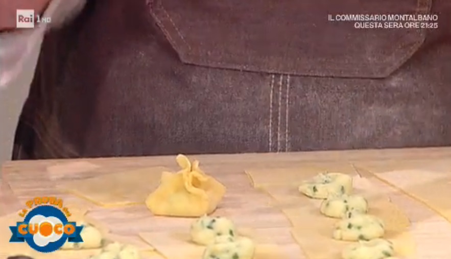 fagottini di patate con concassè di pomodoro