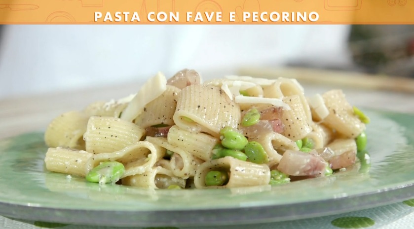 pasta con fave e pecorino