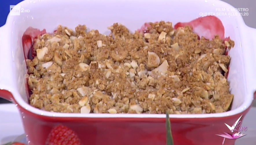 crumble alle fragole