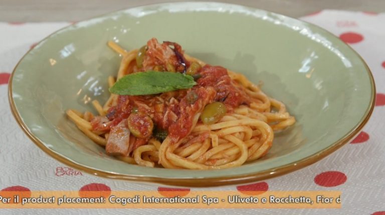 spaghetti alla chitarra al tonno