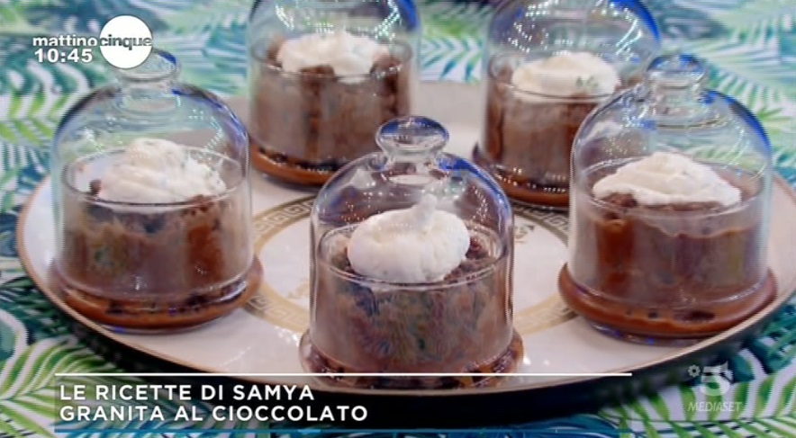 granita al cioccolato