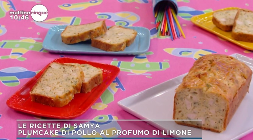 plumcake di pollo al limone