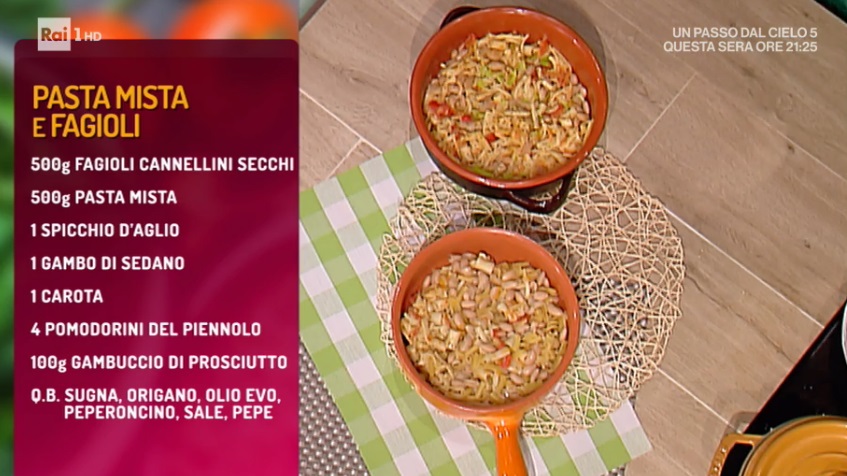 pasta mista e fagioli di Angelica Sepe