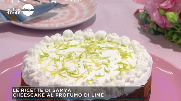 cheesecake al profumo di lime