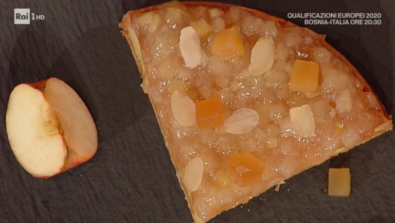 torta frangipane con mele Annurca di Sal De Riso