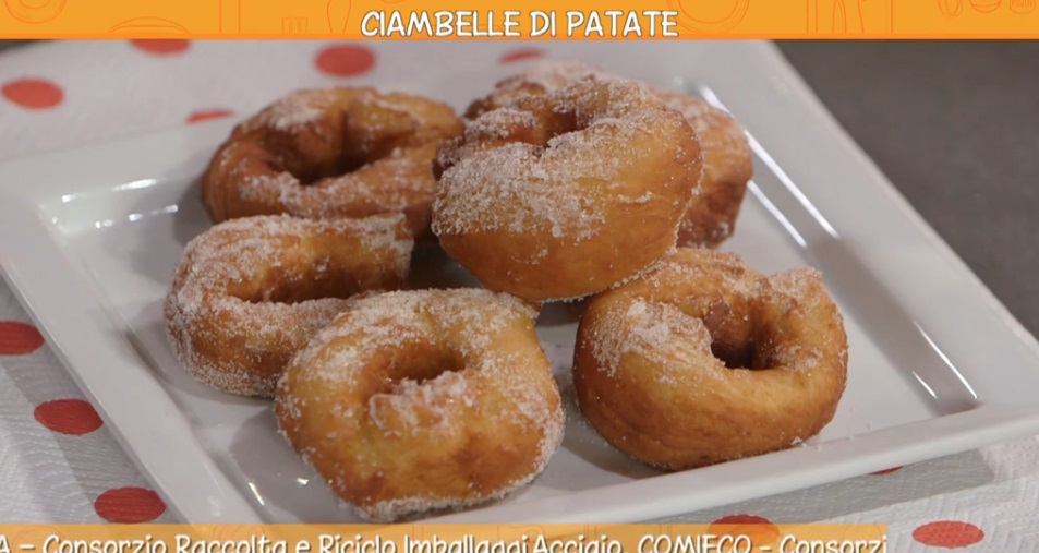 ciambelle di patate dolci