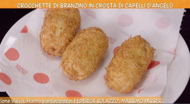 crocchette di branzino in crosta