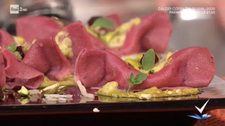 barchette mortadella e pistacchio