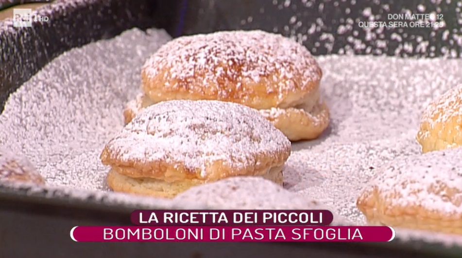 bomboloni di pasta sfoglia di Elisa Isoardi