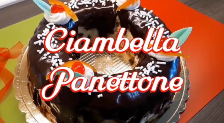 ciambella di panettone ripiena