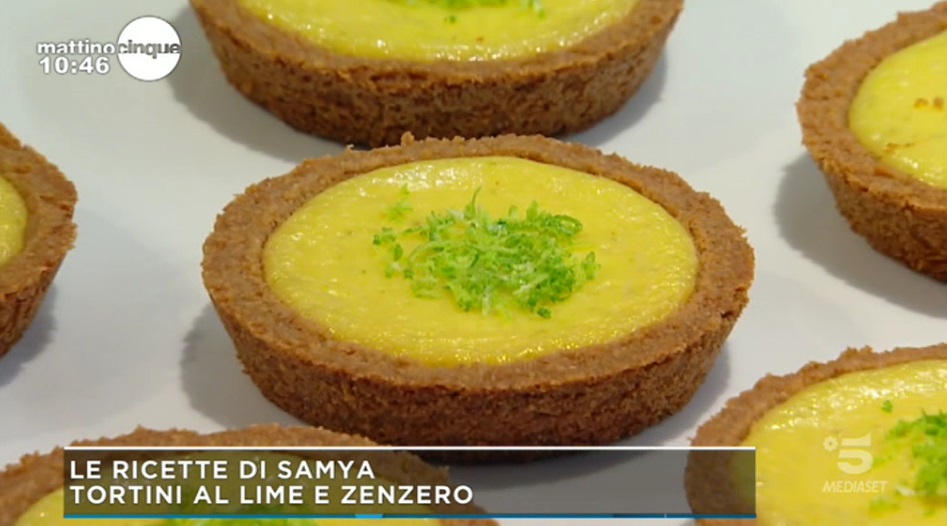 tortini al lime e zenzero