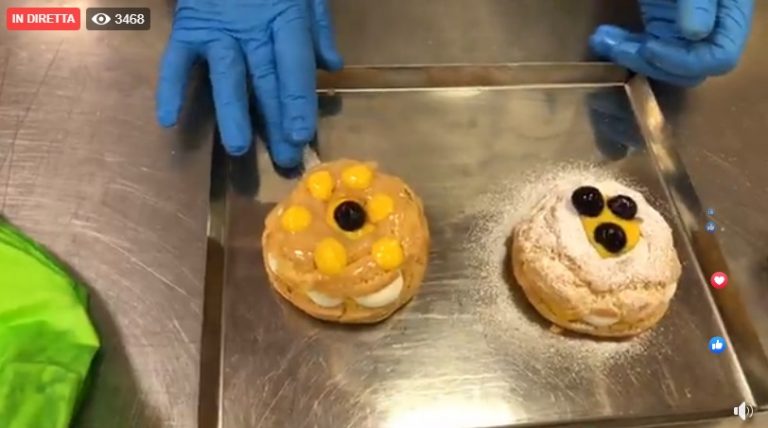 Zeppole di San Giuseppe al forno e fritte di Iginio Massari