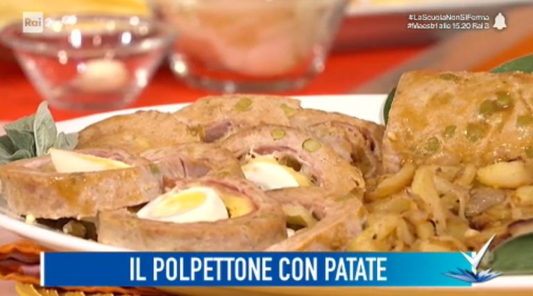 polpettone con patate di Beniamino Baleotti