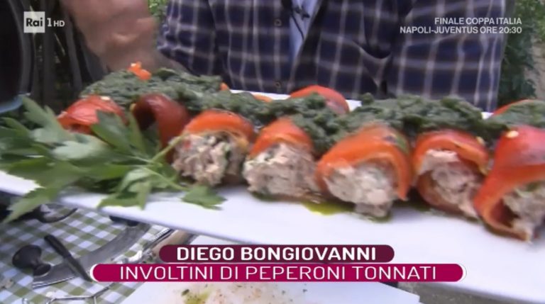 involtini di peperoni tonnati