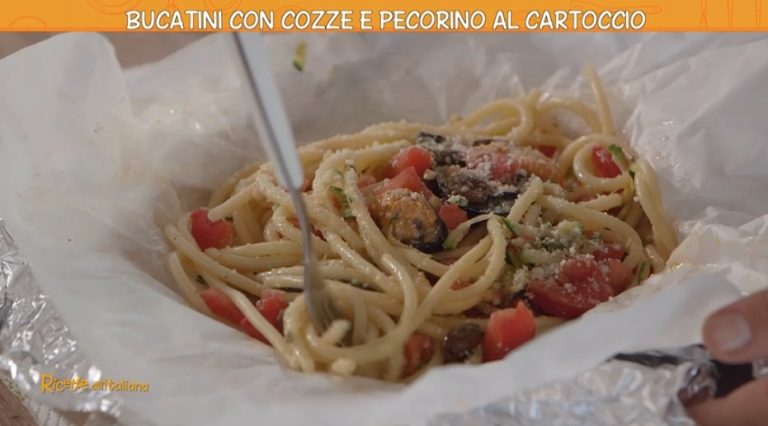 bucatini cozze e pecorino