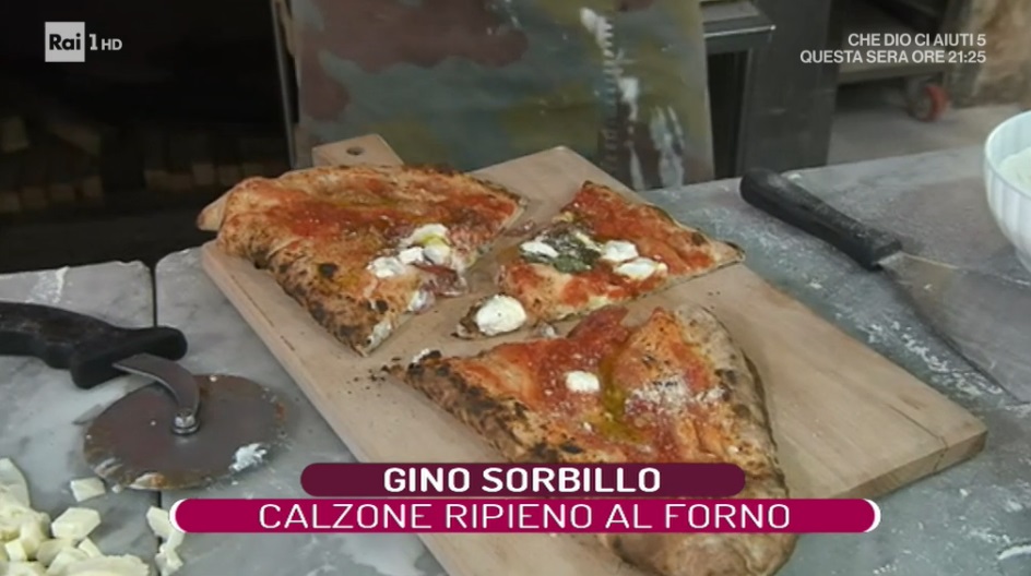 calzone ripieno al forno di Gino Sorbillo