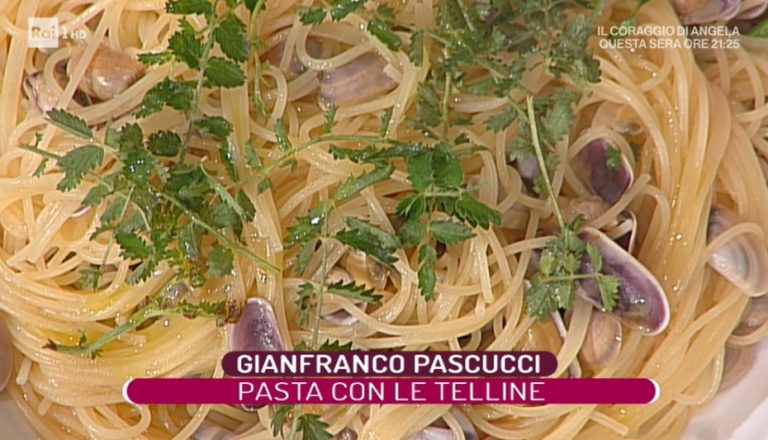 pasta con le telline