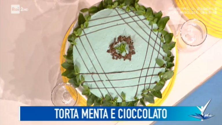 torta fredda menta e cioccolato di Beniamino Baleotti