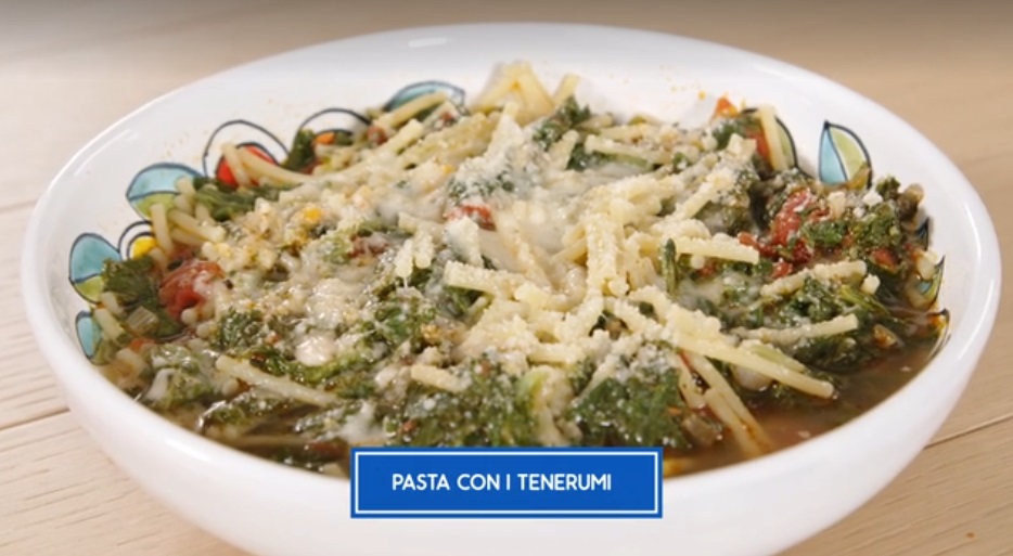 pasta con i tenerumi