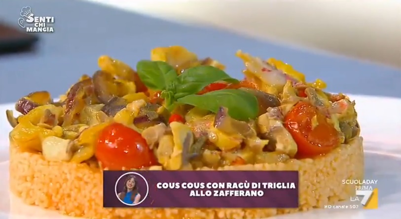 cous cous con ragù di triglia