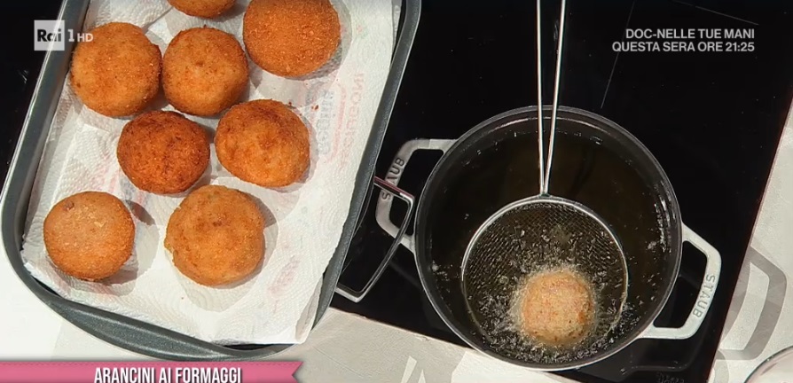 arancini ai formaggi di Sergio Barzetti