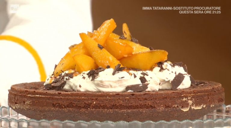 torta cioccolato e pere di Francesca Marsetti