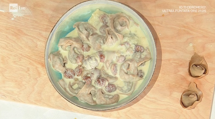 tortelli di castagne con gorgonzola