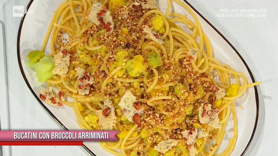 bucatini con broccoli arriminati di Fabio Potenzano