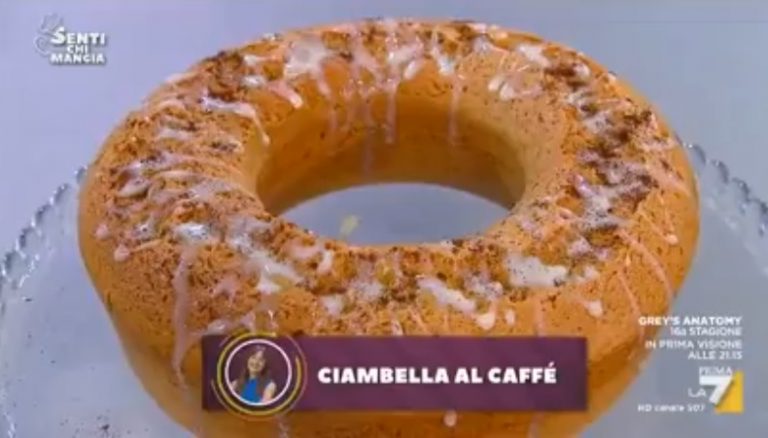 ciambella al caffè