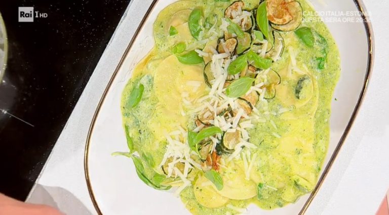 bottoni di pasta alla Nerano di Mauro Improta