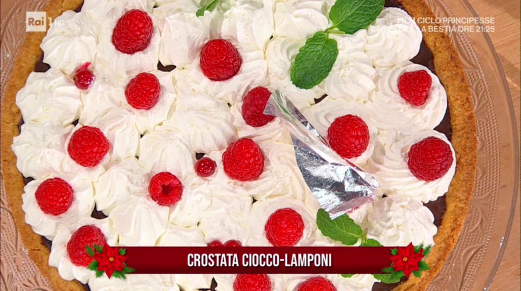 torta ciocco lamponi