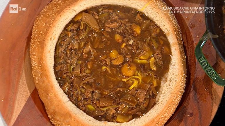 zuppa di porcini castagne e tajarin di zia Cri e Fabrizio Rebollini