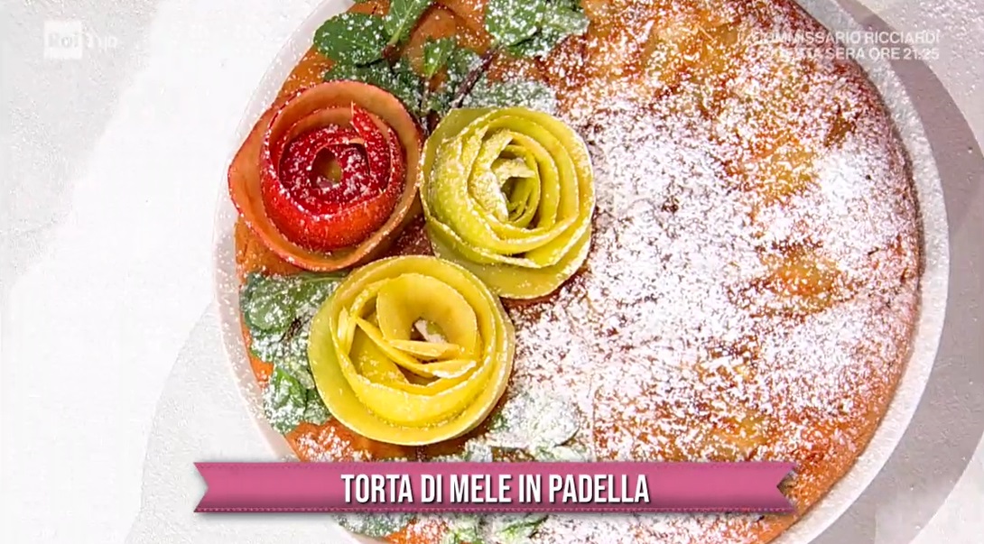 torta di mele in padella