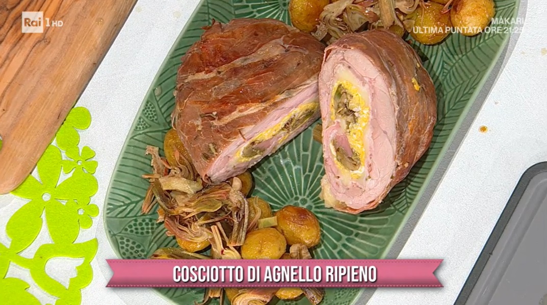 cosciotto di agnello ripieno di Simone Buzzi