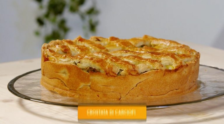 crostata di carciofi