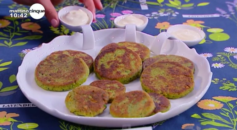 gallette broccoli e menta