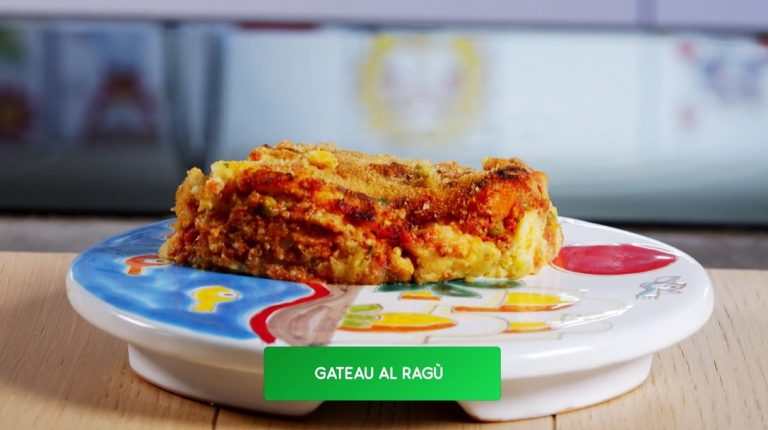 gateau di patate con ragù di Giusina Battaglia