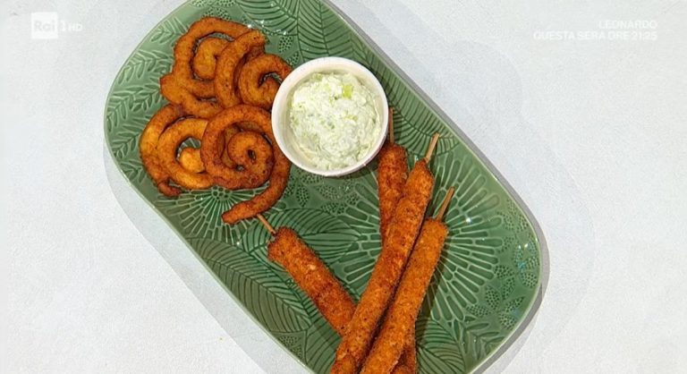 mega spiedino di pollo e patate a spirale