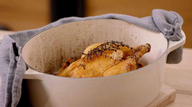 pollo arrosto in cocotte di Csaba