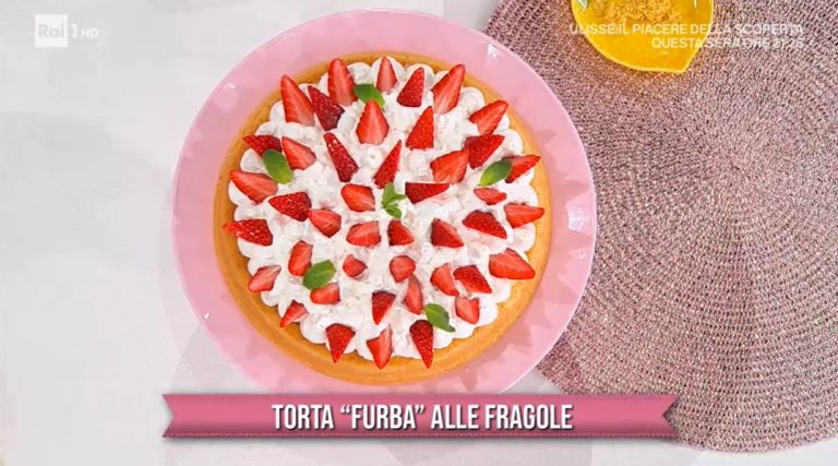 torta furba alle fragole di Natalia Cattelani