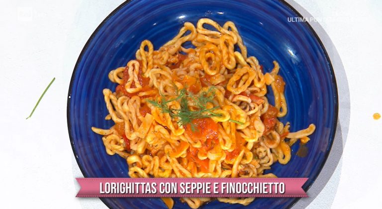 lorighittas con seppie e finocchietto di Michele Farru