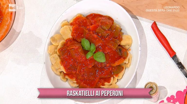 raskatielli ai peperoni di Carmine D'Elia