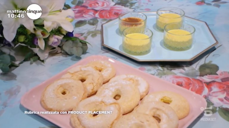 zabaione con biscotti