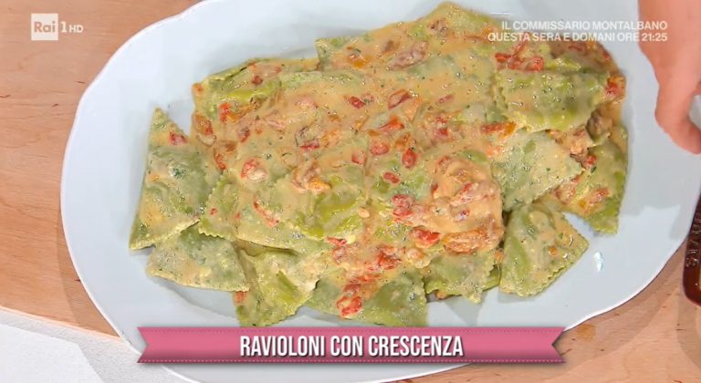 ravioloni con crescenza di Daniele Persegani