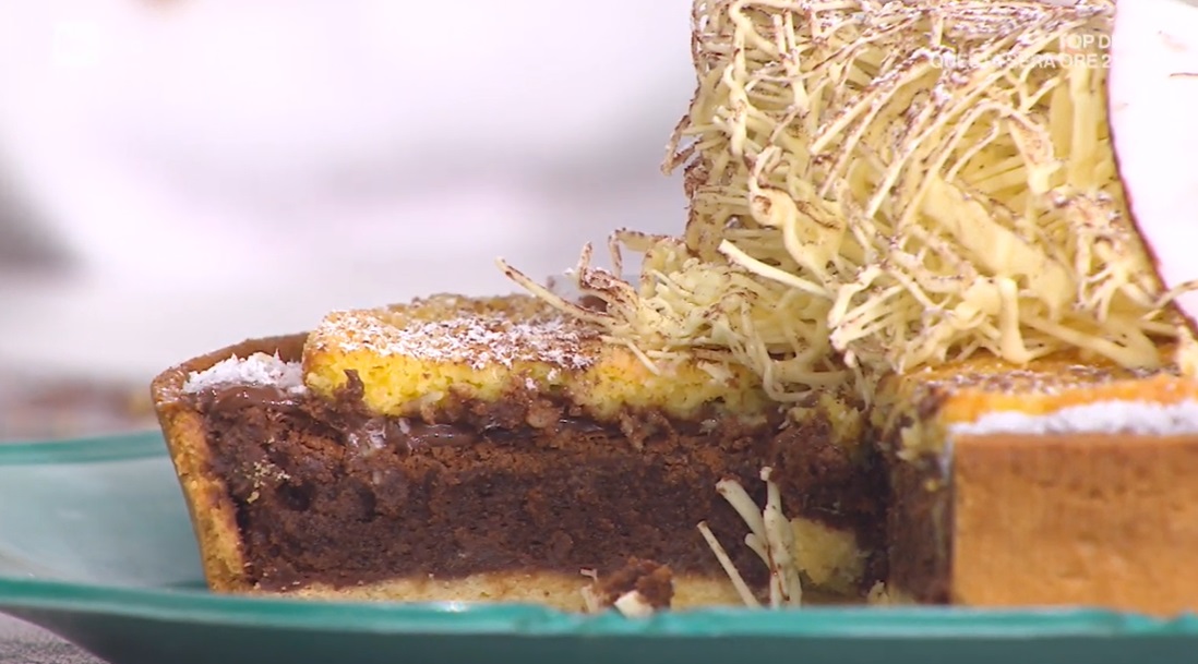 torta tenerina al cioccolato e cocco di Sal De Riso