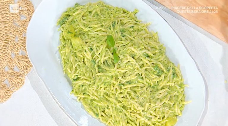 trofie al pesto patate e fagiolini di Ivano Ricchebono