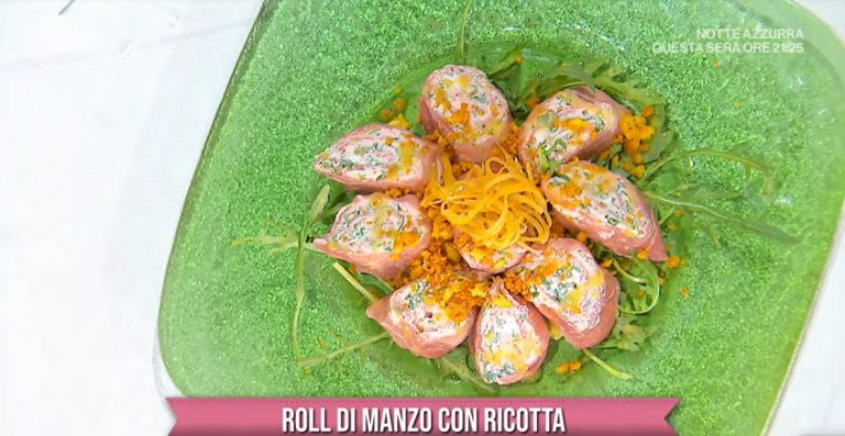 roll di manzo con ricotta di Francesca Marsetti