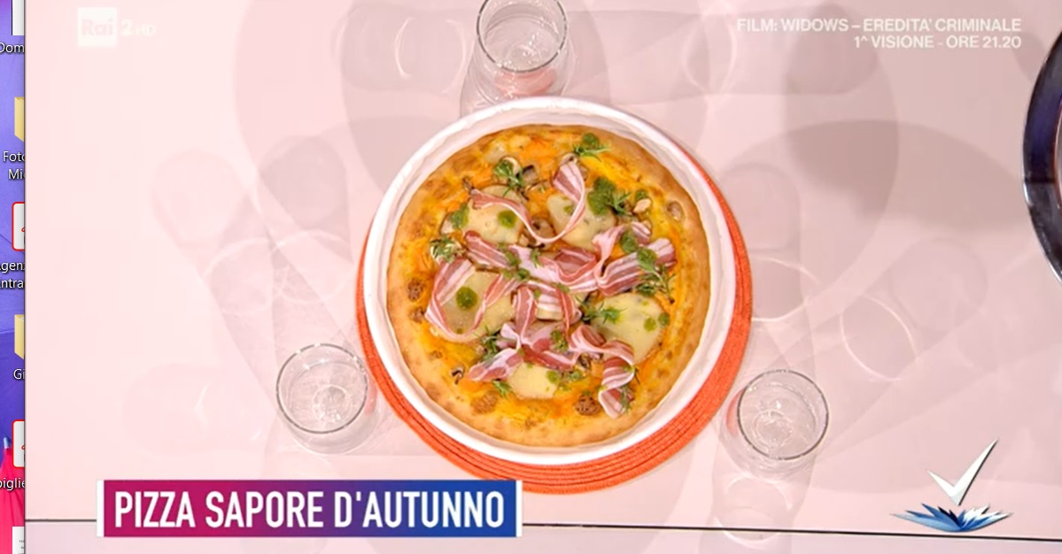 pizza sapore d'autunno